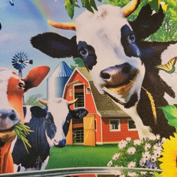 Cows On The Farm Mouse Pad - Picture 4 of 6